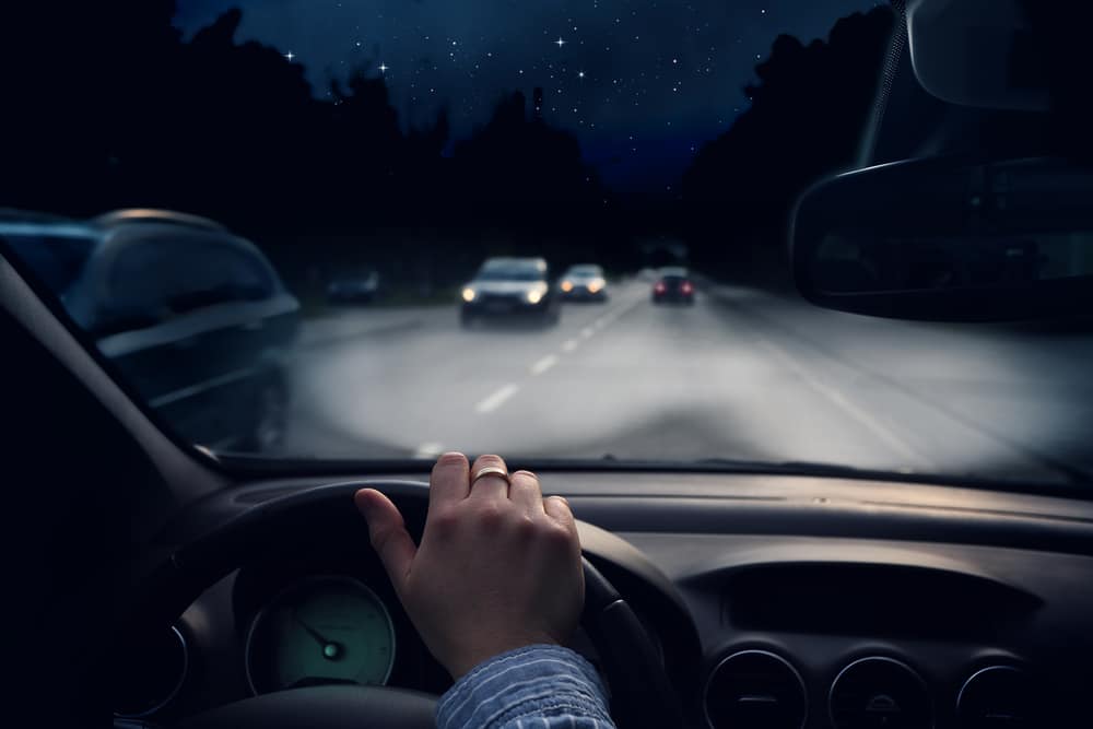 Warnleuchte Dunkelheit Sicherheit Gefahr HIndernis Verkehr